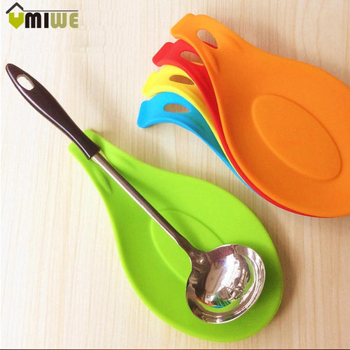 4Pcs Tableware Spoon Heat Resistant Placemat
