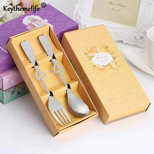 2 pcs/set Stainless Steel Tableware