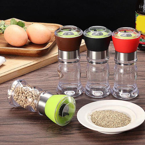 Useful Stainless Steel Manual Salt Pepper Mill Grinder Seasoning